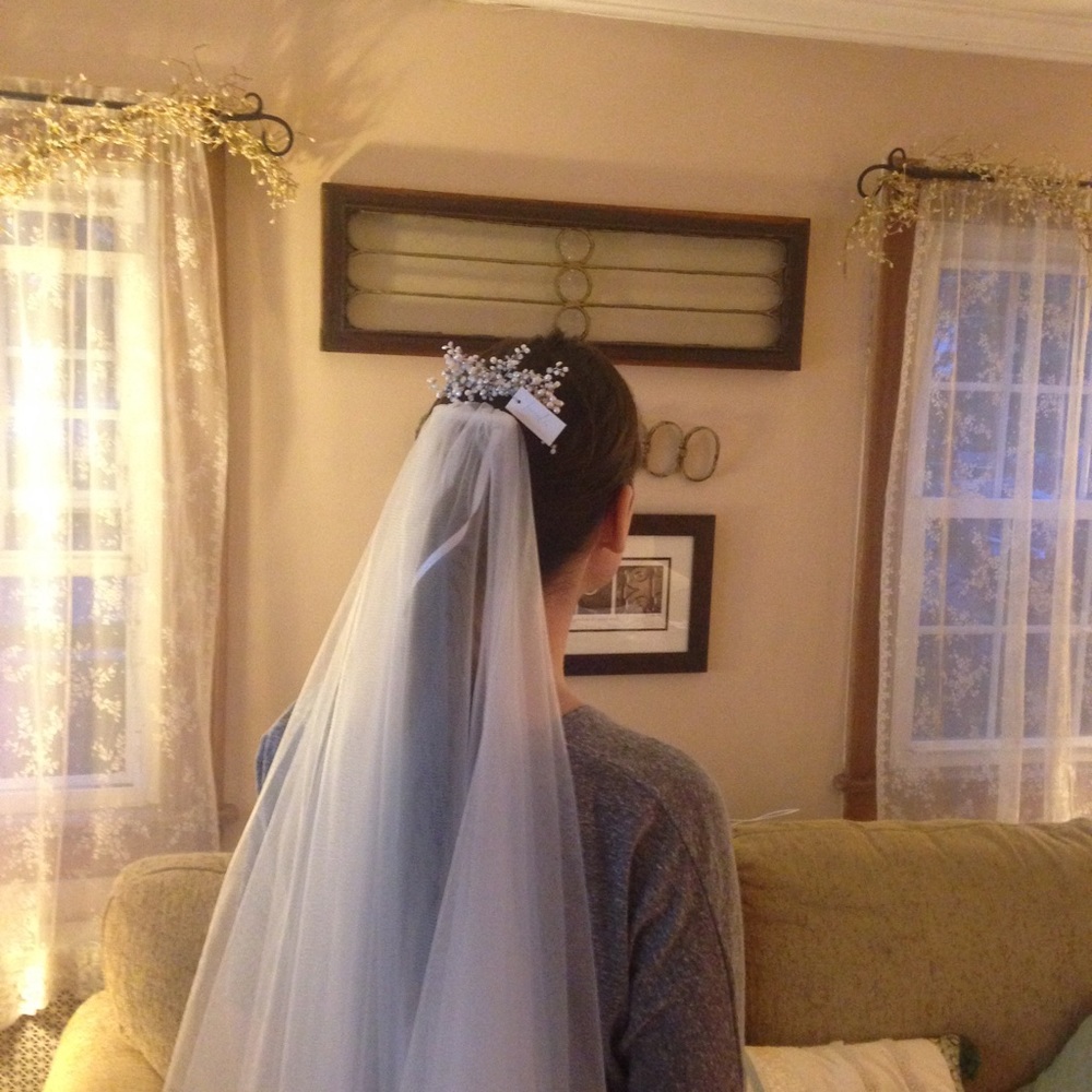 Custom Modern Couture Italian Tulle wedding veil